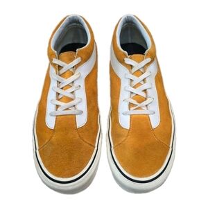 219 Vans Bold Ni is a low-top Orange skate shoe